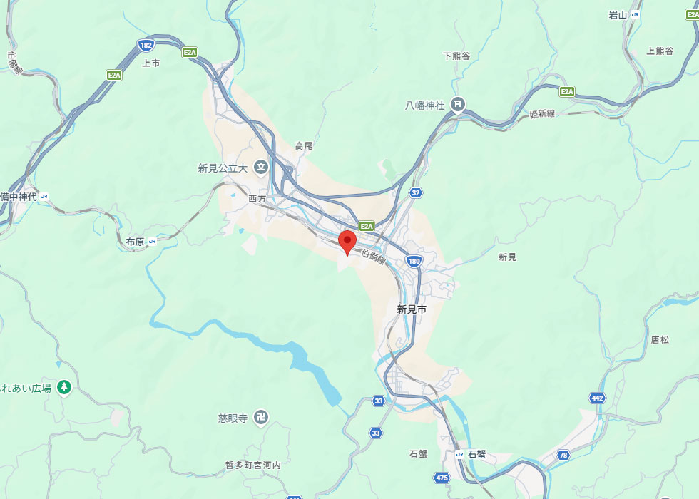 設置予定地周辺の地図