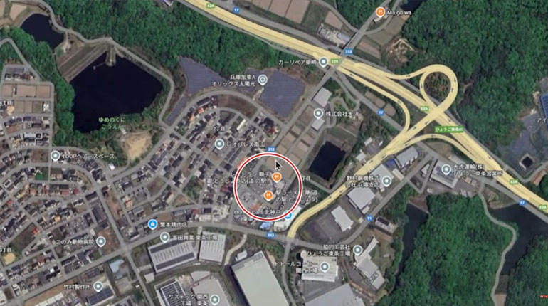 道の駅とうじょう Googleマップ